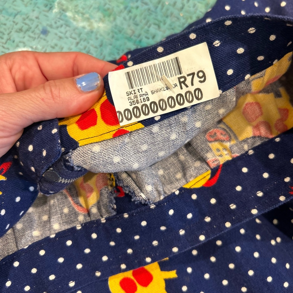 70s Cutie Cow Skirt - Picture 6 of 12